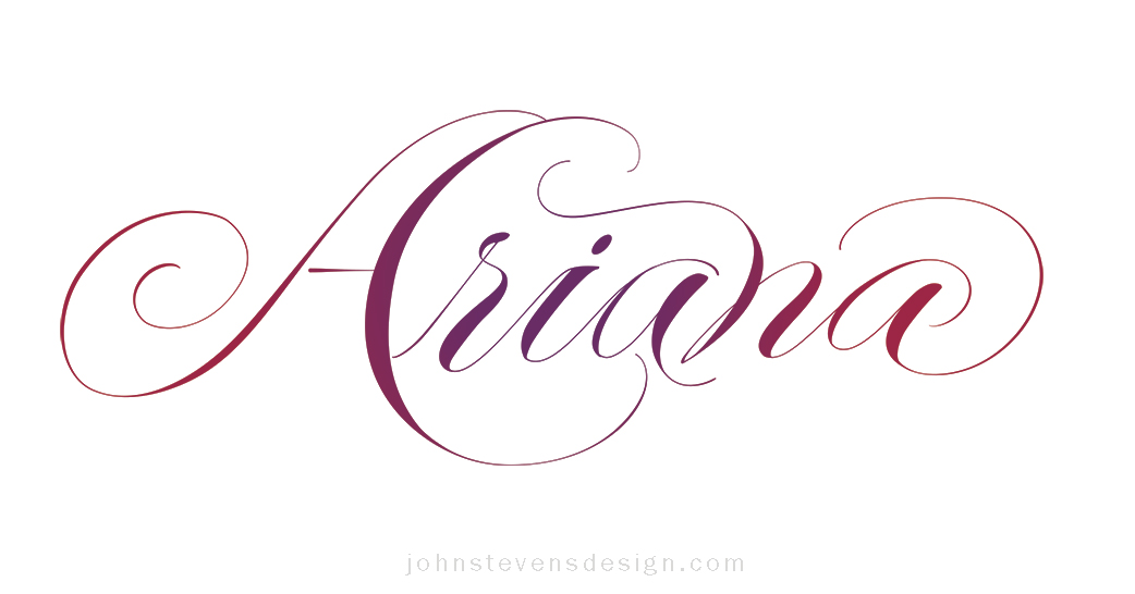 Hand-Lettering by John Stevens, master calligrapher & letterer