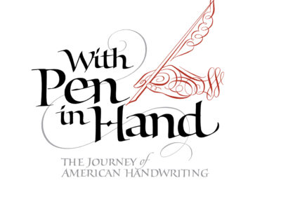 Logotype for film about handwriting