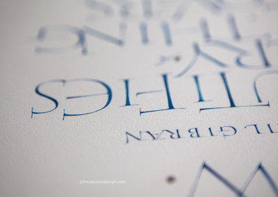 Calligraphy artworks | Roman capitals