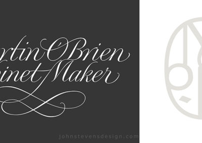 Logos-Brands: Martin O'Brien Cabinet Maker logo