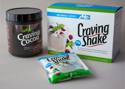 packaging design for health shakes