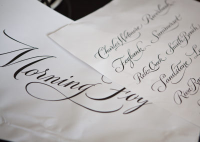 Script titles for a wine varietal