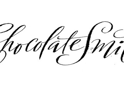 Hand-written logo