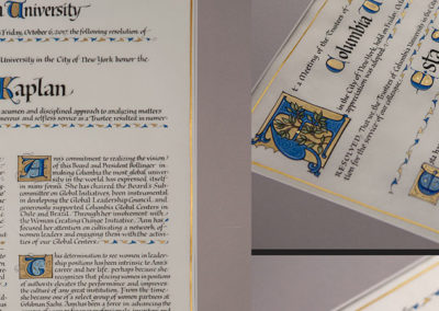 Compilation of calligraphic documents by John Stevens
