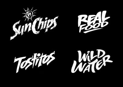 Logos-Brands mostly brush lettered