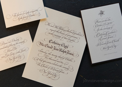 wedding calligraphy