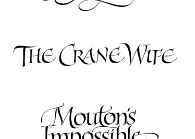 calligraphy by John Stevens