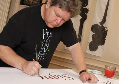 Picture of John Stevens-calligrapher