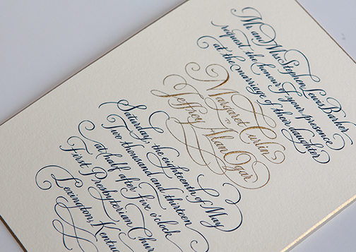 Wedding Calligraphy