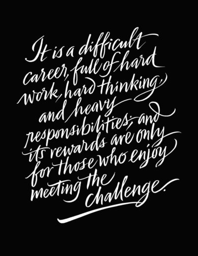 Hand Lettering for calligraphy graphic design