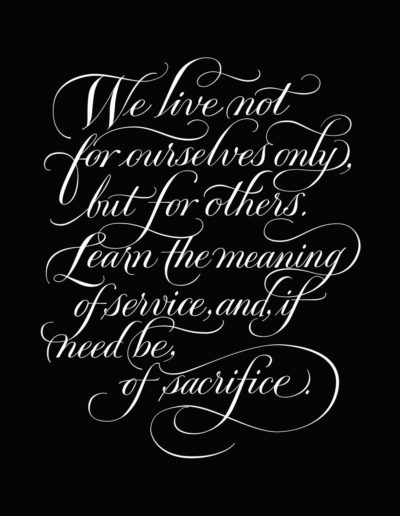 Hand Lettering for calligraphy graphic design