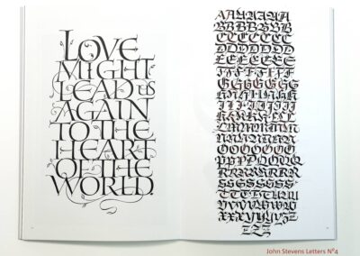 Work of John Stevens from Letters #4 book.